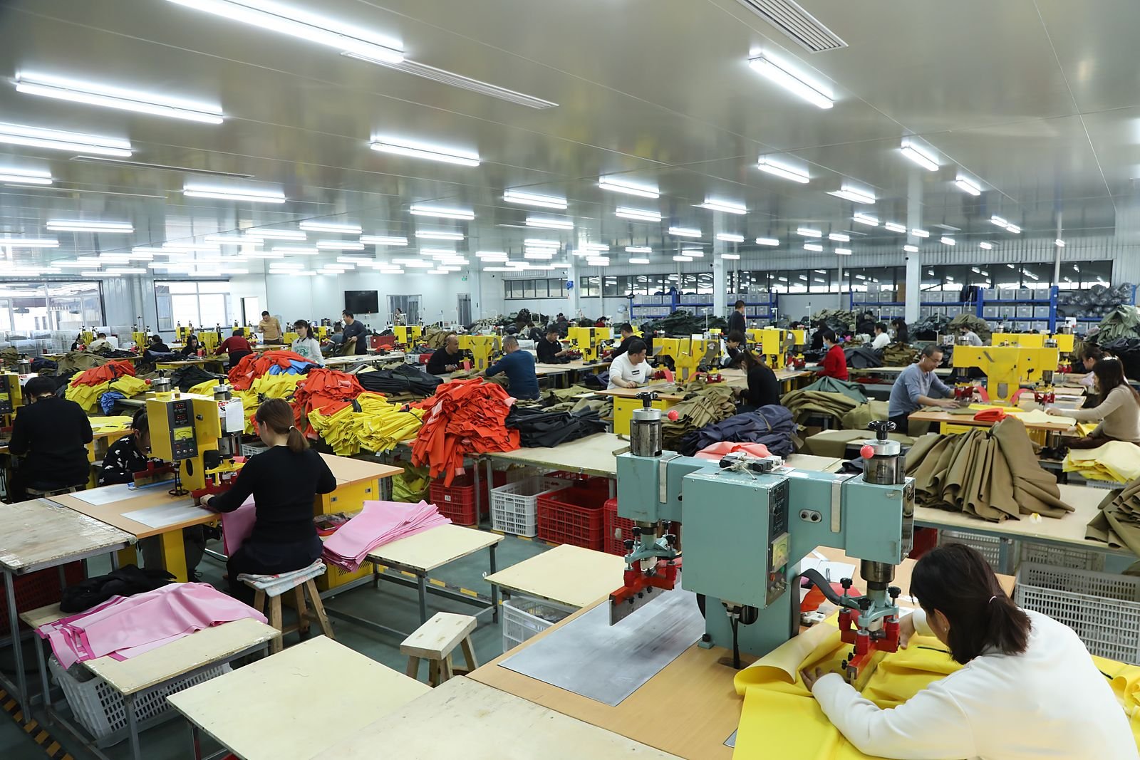 Inside Kwavel waders manufacturing workshop — sewing, welding and final inspection